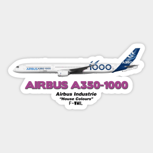 Airbus A350-1000 - Airbus Industrie "House Colours" Sticker